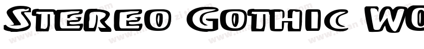 Stereo Gothic W01 550字体转换
